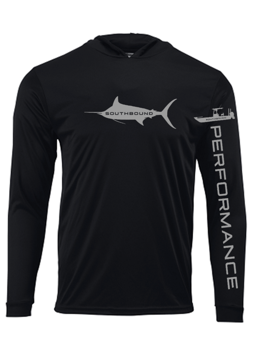 Marlin Performance Long Sleeve - Hooded